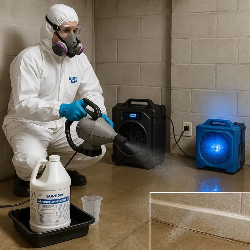 Sanitization and Odor Removal process in Geneva, IL