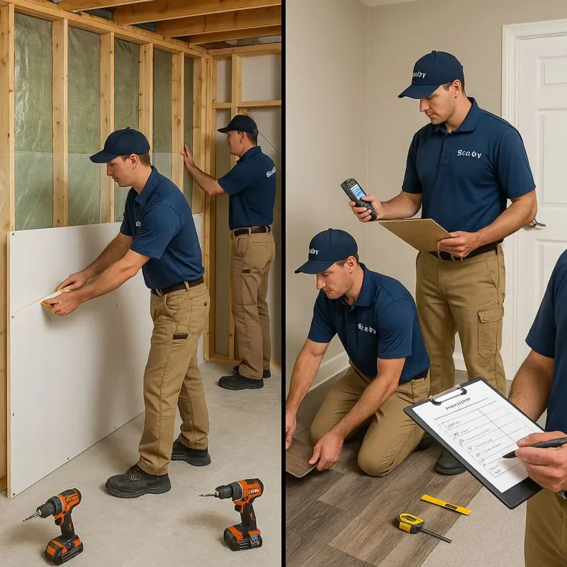 Repairs and Reconstruction process in Geneva, IL